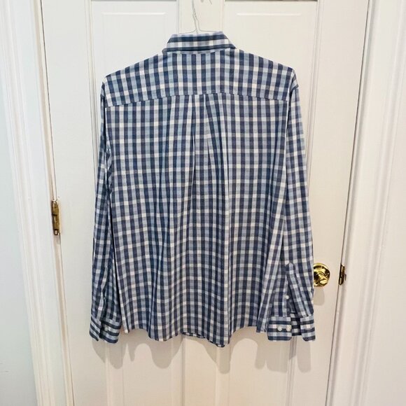 johnnie-O Prep Performance Casual Button Down Long Sleeve Shirt Size Medium - Picture 2 of 3